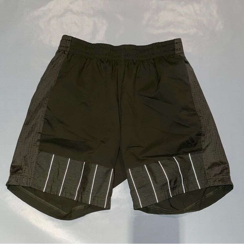 Adidas Supernova Army Green Athletic Men's Shorts Small
